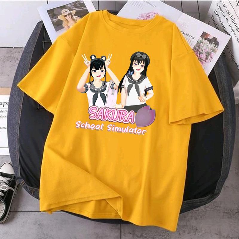 BAJU ANAK KAOS ANAK LAKI PEREMPUAN SAKURA SCHOOL SIMULATOR atasan pakaian 1