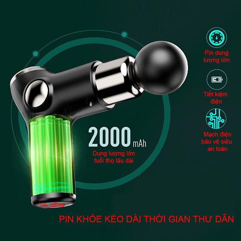 Máy Massage cầm tay đấm bóp toàn thân 32 cấp độ 4
