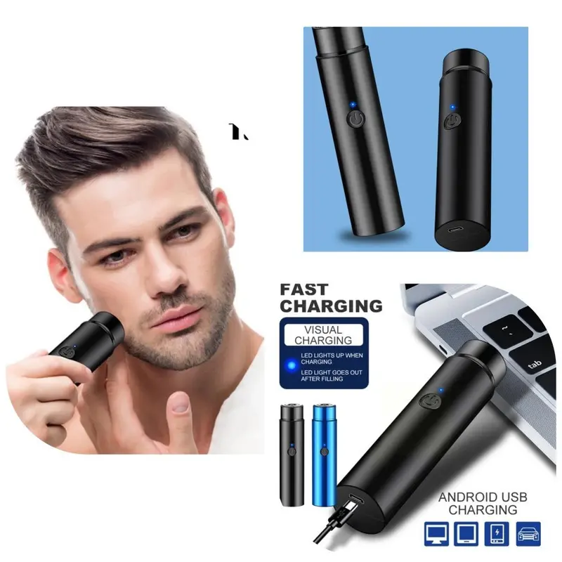 Mini Razor Electric Alat Cukur Kumis Jenggot Hidung Elektrik Pencukur 2