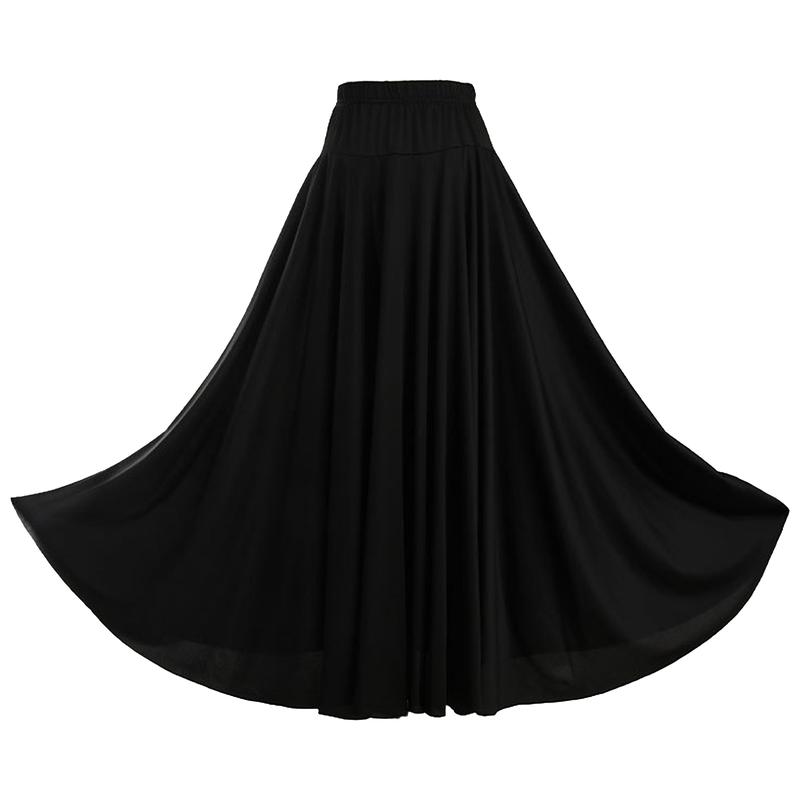 Váy Khiêu Vũ Khán Giả Hồi Giáo, Inhzoy, Màu Trơn Váy Dài, Váy Maxi Khiêu Vũ Rave Lễ Hội Boho, Váy Hàng Ngày Thường Ngày 3