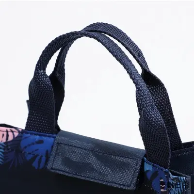 IOS 613 Tas Bekal Lunch Cooler Bag  Waterproof Tas Bento Alumunium Foil Lunch Bag Import COD 5