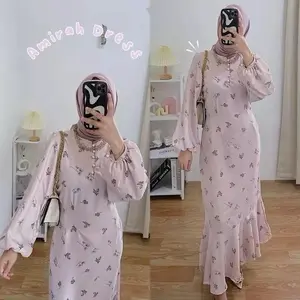 Amirah Dress Mermaid Motif Premium