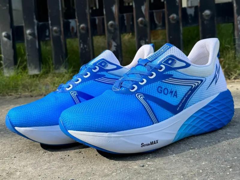 (SIÊU HÓT) Giày Chạy Bộ Chính Hãng Goya Dành Cho Người Mới Bắt Đầu: Goya Strides 2 Xanh Dương