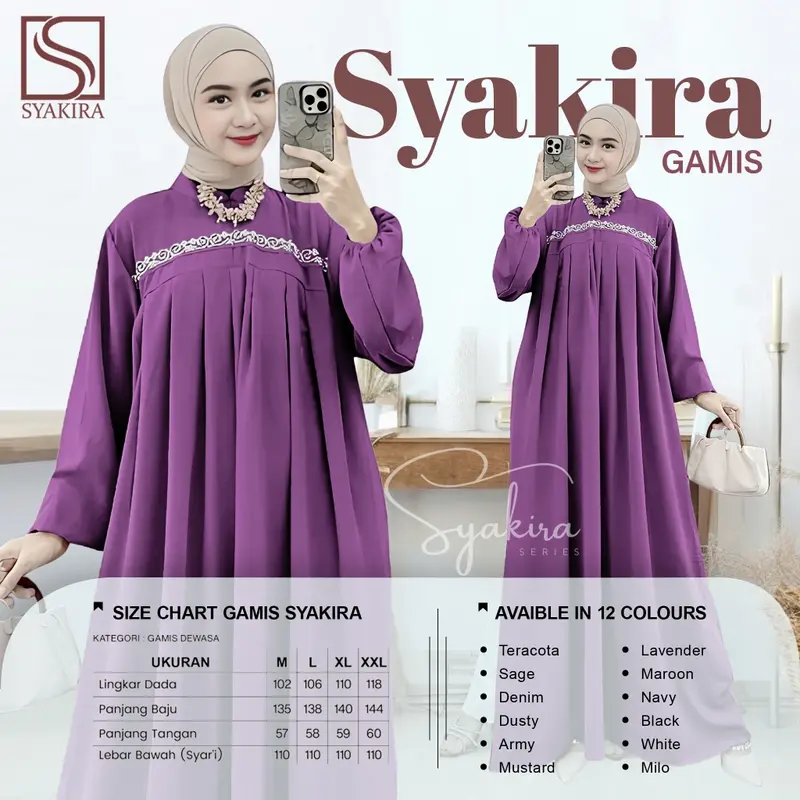 Gamis Umroh Dan Haji Bahan Jatuh Adem Dingin Nyaman Gamis Arab Aksen Payet Swarovsky • simpel Crinkle Airflow Dress Muslim Syari Panjang 5
