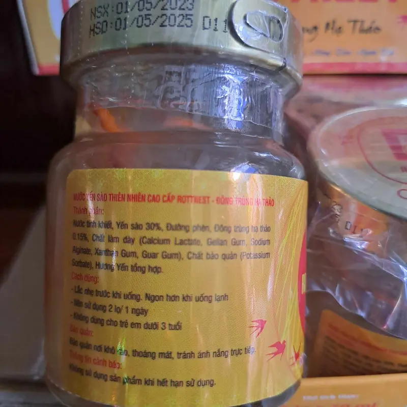 SET 10 HỦ 30% YẾN SÀO ĐÔNG TRÙNG HẠ THẢO dành cho người lớn-Rottnest 2