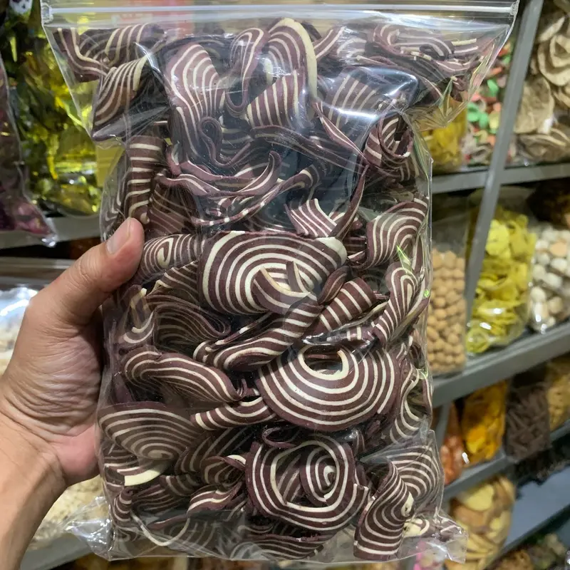 KERIPIK KUPING GAJAH RASA MANIS DAN RENYAH KEMASAN 200 GRAM DAN 500 GRAM Cemilan Makanan 8