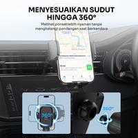 Gambar ROBOT Car Holder RT-CH21 Black Rotatable For Smartphone Backseat Car Stand Holder Garansi Resmi 1 Tahun - Produk Original - Stand Holder HP Original - Bisa COD dari ROBOT Lifestyle Indonesia Kab. Tangerang 2 Tokopedia