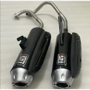 knalpot TZM Project Racing beat Fi Esp schoopy Genio suara adem fullbaz tanpa mber