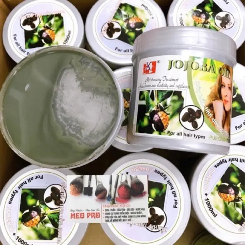 Dầu Hấp Tóc Ủ Xả Tóc JOJOBA LK 1000ml siêu mềm mượt giữ mùi hương lâu cực thơm 2
