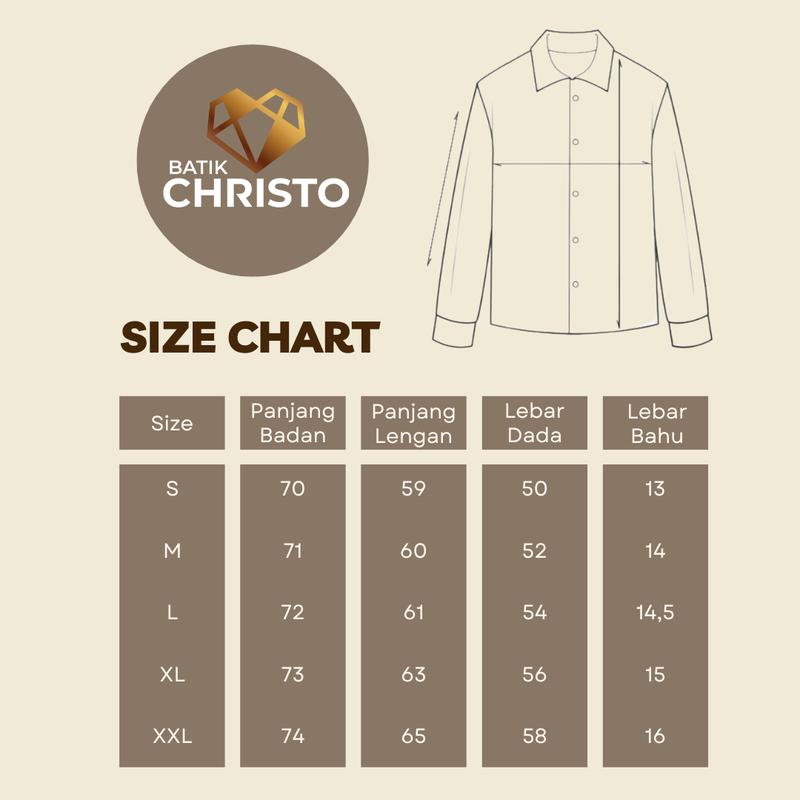 Product Introduction of Kemeja Batik Slimfit Lapis Furing Premium 1038 Batik Christo 0