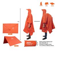 Gambar Jas Hujan Ponco AIMPRO 3 In 1 Bisa Jadi Bivak / Matras / Jas Hujan - Raincoat - Rain coat - flysheet dari AIMPRO INDONESIA Kota Administrasi Jakarta Timur 3 Tokopedia