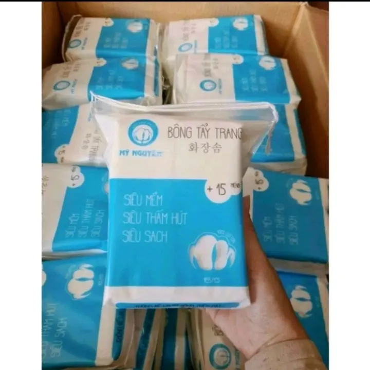 Bông tẩy trang mỹ nguyên (165 miếng)