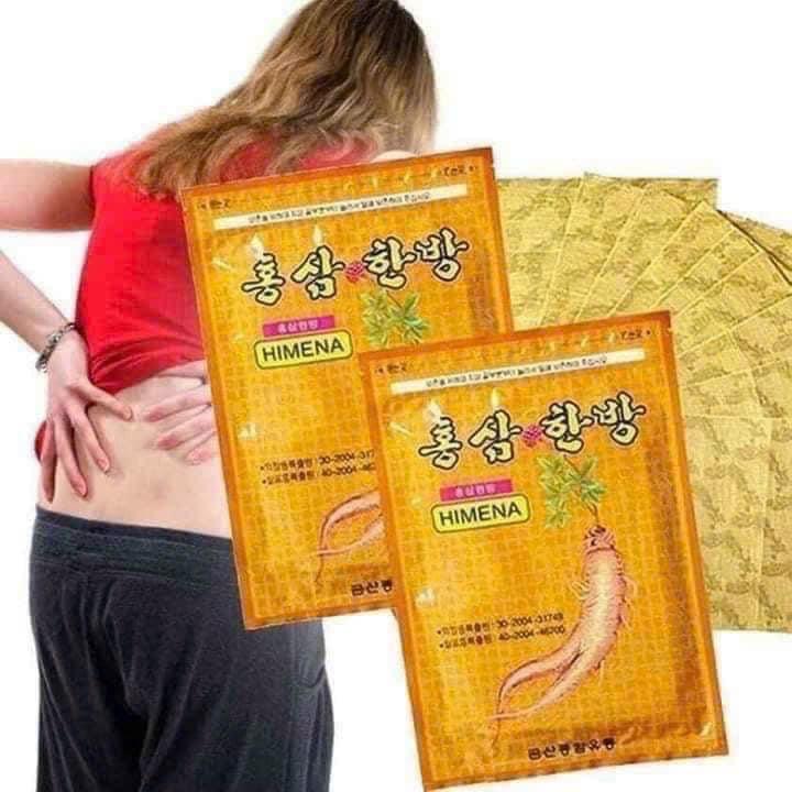 Combo 5 gói cao dán vàng himena vàng