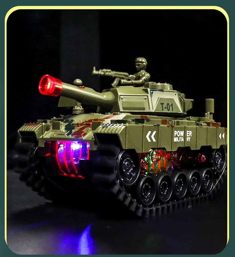 Product Introduction of Flip Tank Electric Toy Car with Music for Boys, 3-45 Years Old, Children's Car, Battle Car 7