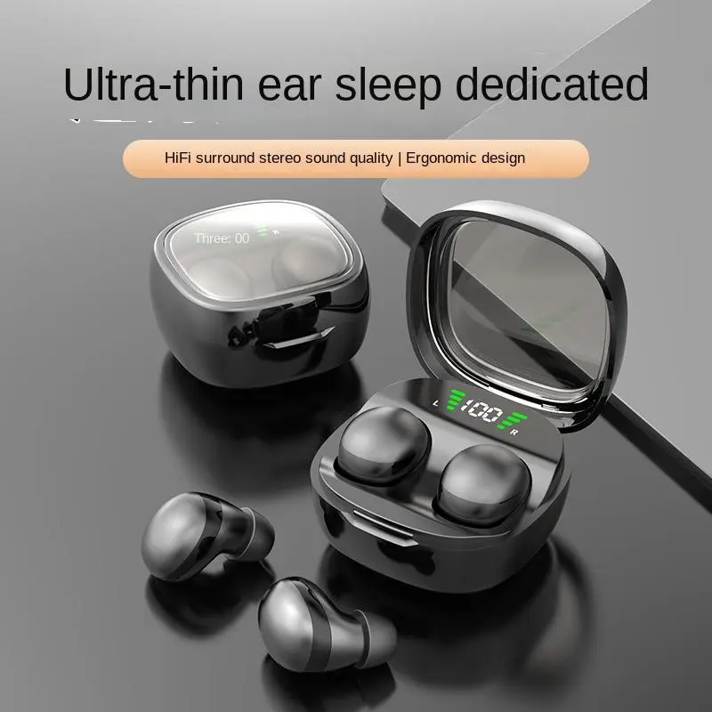 Invisible TWS Earbuds, SK19 Mini Wireless Bluetooth Earphones, Ultra ...