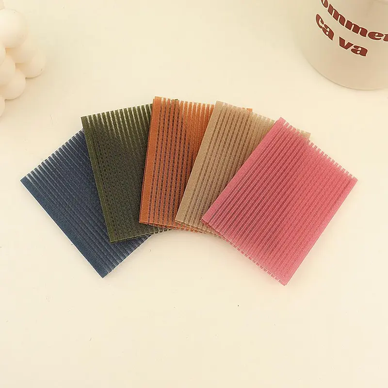 Miếng Dán Tóc Mái, Đầy Màu Sắc, 10 Cái, Dán Ma Thuật, Keo Mùa Hè, Dán Sau Tóc, Phụ Kiện Tóc, Miếng Đệm Viền 4