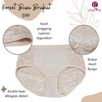 Gambar Chelyne CD Korset Busa Pantat 599 / 5512 Dengan Bukaan Kait Bawah - Polos / Brukat Busa Bokong - 599 Kait Nude - M dari Chelyne Kota Administrasi Jakarta Barat 4 Tokopedia