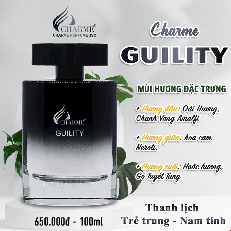 Nước Hoa Charme Guility 100ml - Phiên BẢn Nâng Cấp [Kèm 2 Chai Nước Hoa 10ml] - Phiên Bản Thường [Kèm 1 Chai Nước Hoa 10ml] 4