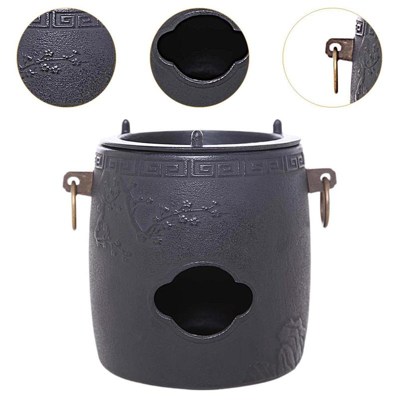 Product Introduction of Teapot Warmer Tea Kettle Warmer Portable Multiuse Iron Home Ornaments Tea Candle Holder Chinese Kungfu Accessory for Tea Set 1