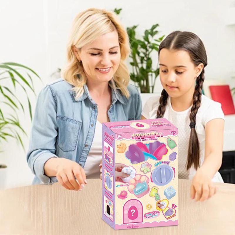 Product Introduction of Mainan Mesin Gashapon, Ajaib, Reka Bentuk Inovatif, Penyahmampatan dan Permainan Memicit, Loket Anak Patung Comel, Sesuai untuk Kanak-kanak, Mainan 23