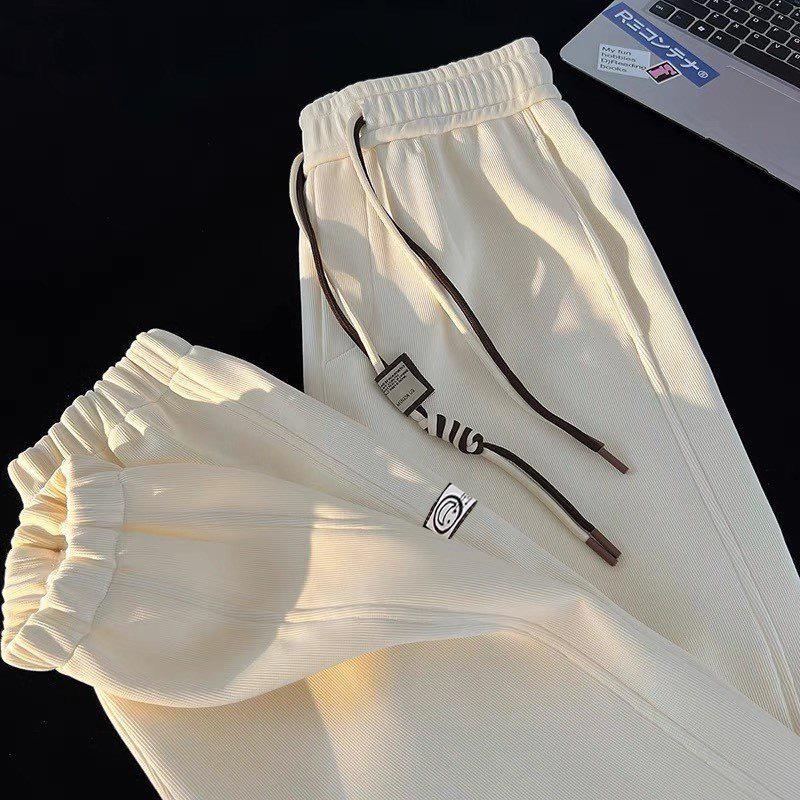 Quần Jogger Nỉ Nhung Tăm NAD BXSA Unisex Dày Dặn Ấm Áp - Quần Ống Rộng Nam Nữ Có Bo Gấu Quần NT 6