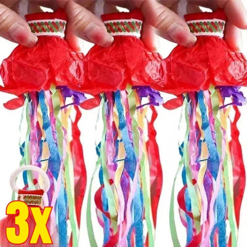 1/3Pcs Random Color Paper Confetti Poppers Wedding Celebration Hand ...