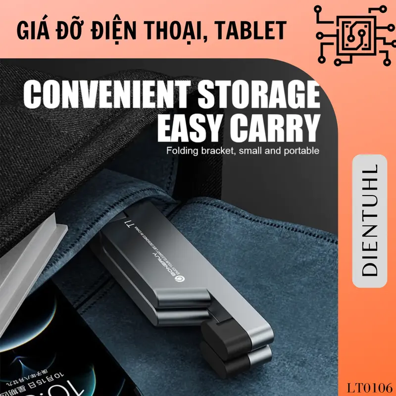 Giá đỡ Điện Thoại Máy Tính Bảng Ipad Tablet Để Bàn Nhỏ Gọn - Gấp Gọn, Điều Chỉnh Đa Năng, Hợp Kim Nhôm Cao Cấp 5