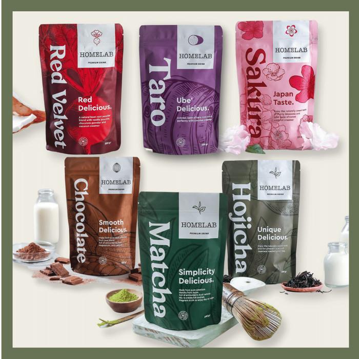 Paket 6 Bubuk Minuman Premium Matcha/Choco/... 1