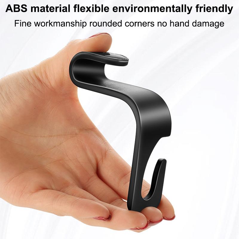 Product Introduction of 4PCS/8PCS Car Seat Back ABS Hook Multi-function Creative Hidden Hook Storage Accessories Suitable for Ford Ranger Mustang Ecosport Everest Focus Fiesta Explorer 17