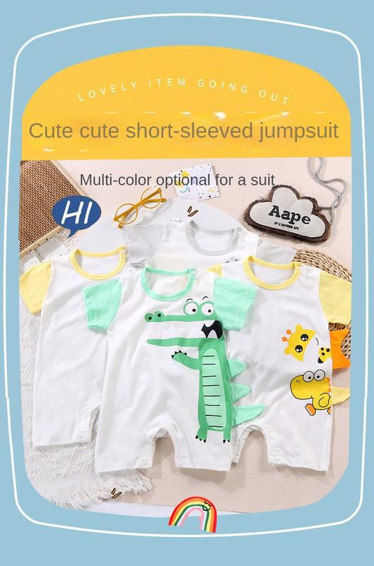 Product Introduction of Newborn Clothes, Baby Cotton Jumpsuit, 0-2 Years Old Romper 3
