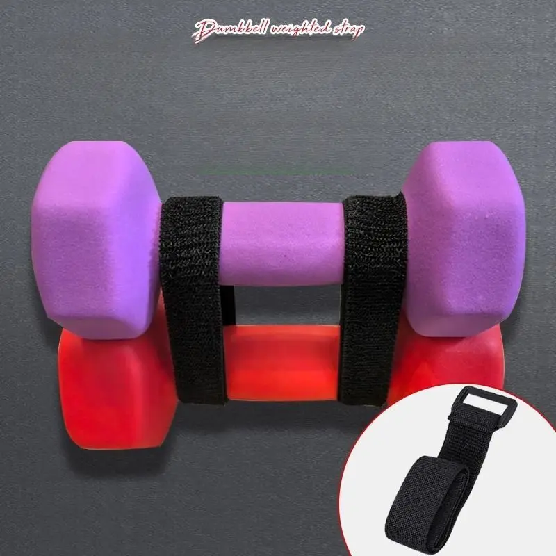 Pembalut Tetap, untuk Berat Dumbbell, Pita Penggulungan, Peralatan Sukan dan Kecergasan, Peralatan Besi, Velcro Pepejal Tetap, Senaman, Tidak Berpindah Fitness Outdoor