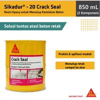 Gambar Sika - Sikadur20 Crack Seal Epoxy Tambal Retak Dak Lantai Beton 850ml - 850ml dari Sika Indonesia Kota Surabaya 1 Tokopedia