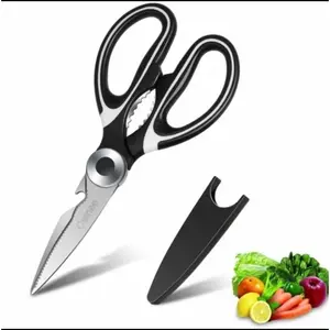 Gunting Dapur Potong Sayur Daging Tulang ikan Ayam Buka Botol Serbaguna Stainless steel Alat potong memotong serbaguna