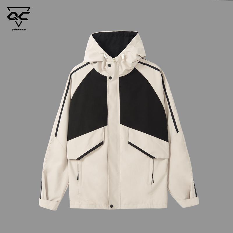 Áo khoác gió  Quân còi 1988 Nam nữ MÃ AG -212A  Fom rộng 45- 95kg  mùa thu đông Menswear Jacket Có Túi