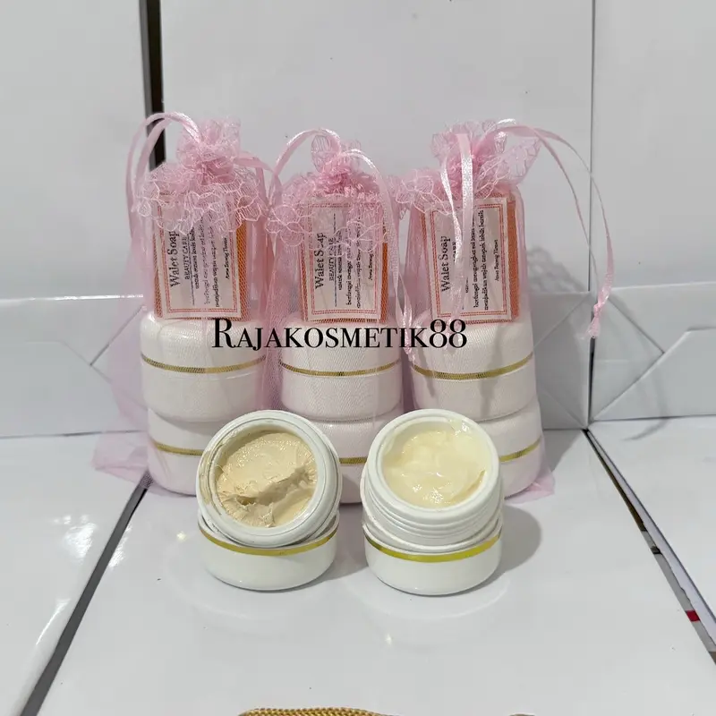 CREAM WALET SARUNG PINK 3in1 / WALET JARING ORIGINAL Perawatan Wajah Pelembab 1