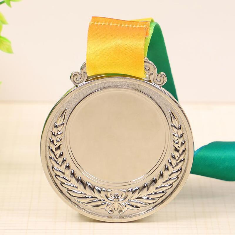 Huy chương giải thưởng hai mặt, 1 cái, với ruy băng cổ, kích thước 5,2cm, thích hợp cho giải thưởng cuộc thi, phần thưởng thể thao bằng đồng, thích hợp cho các cuộc thi, tiệc tùng và cuộc đua, hàng mới về 6