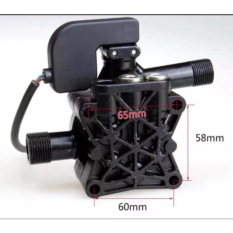 Đầu máy bơm rửa xe mini lõi nhôm (có kèm rơ le điện) 0