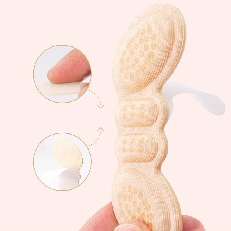 (Bộ 2) Miếng Dán Lót Gót Giày Nữ Chống Nhấc Gót, Tăng Size Giảm Đau Chân Cho Giày Cao Gót Nữ, Giầy Bệt, Giày Da Nam 2