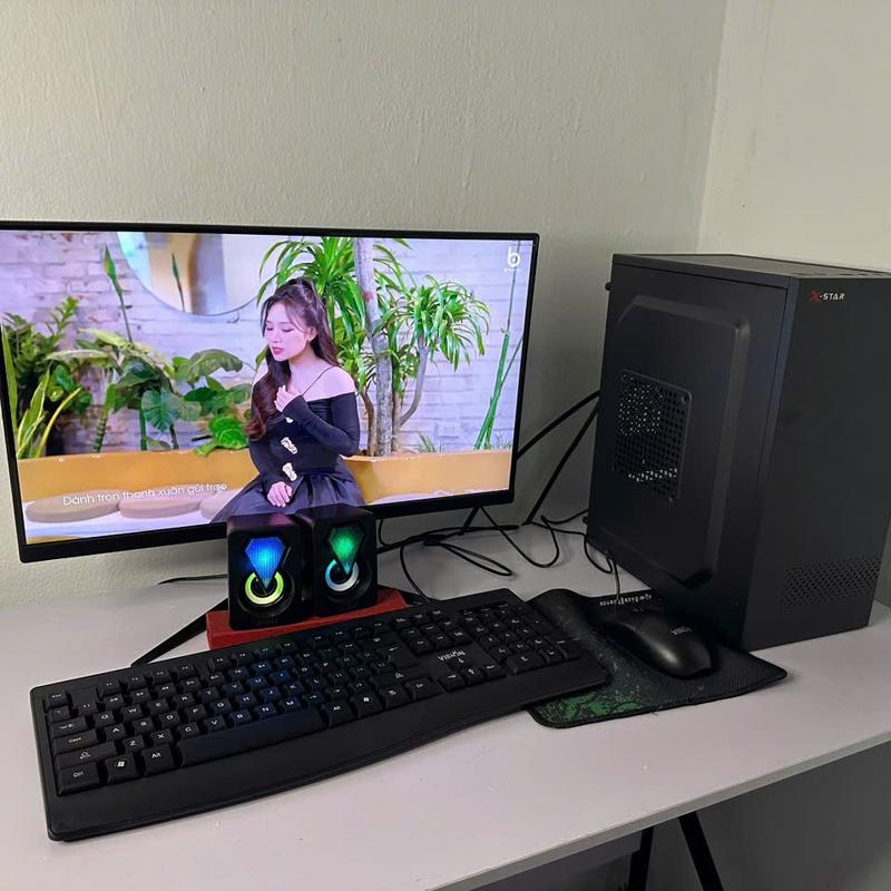 Bộ Máy Tính PC i5 Kèm Màn 22in Mới Dùng Văn Phòng Cơ Bản ,Bán Hàng ,Học Tập Khỏe Mượt may tinh choi game gaming nhân pc maytinh màu xanh trắng bể dàn pc cho nữ pc gaming pc máy nguyen thuan computer vanphong chơi vi dep cây full