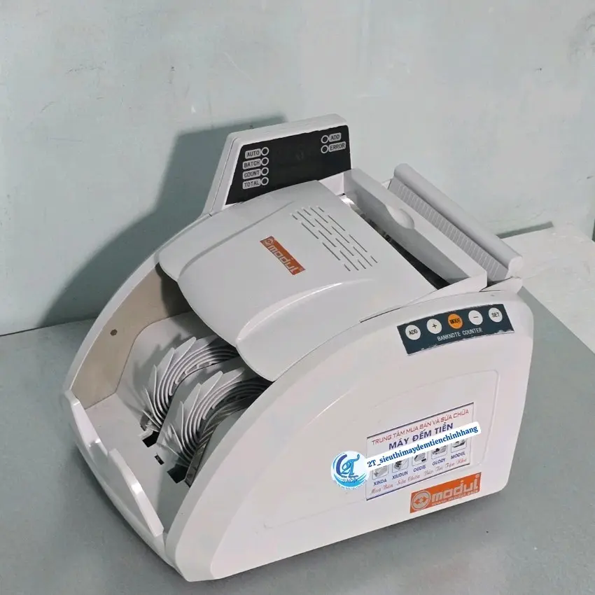Máy đếm tiền Modul 1618, đa chức năng, phát hiện tiền giả chính xác cao