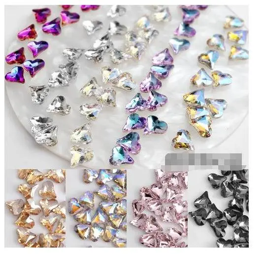 LẺ  ĐÁ HÌNH  TIM TRANG TRÍ NAIL