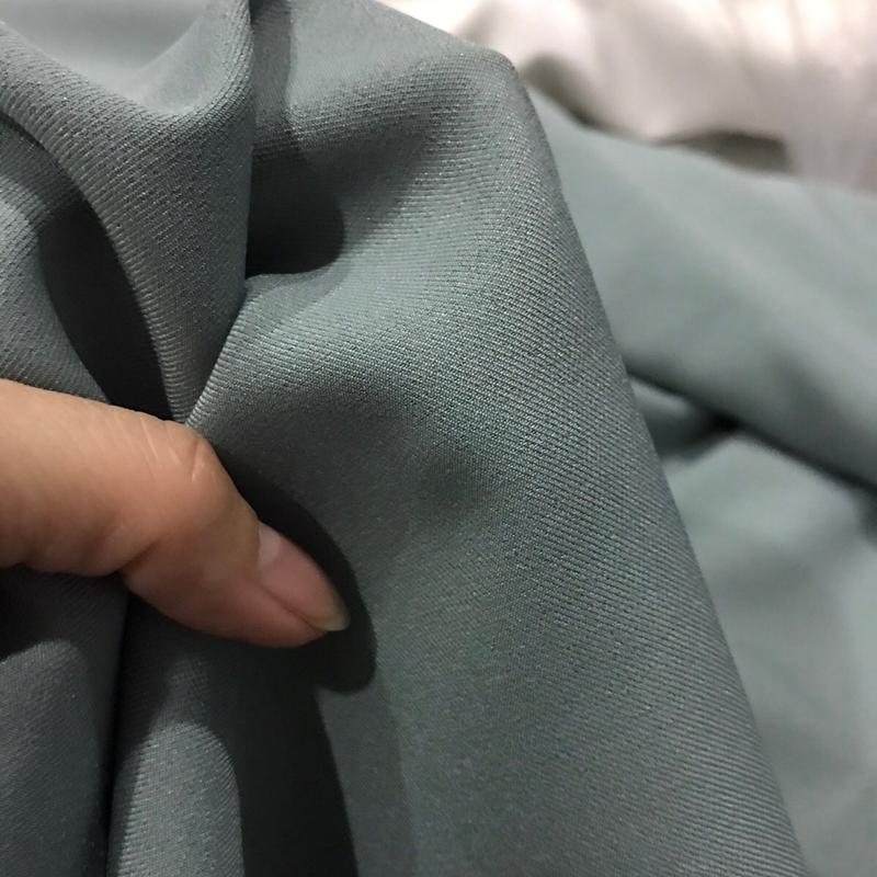 ￼Vải cotton Lụa Hàn Quốc màu xanh mint đậm co giãn nhẹ không nhăn (khổ 1m5)may đầm váy ,vest, quần tây đồ công sở