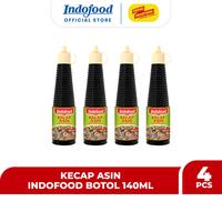 Gambar 4 PCS - Kecap Asin Pet 140 ml - Spesifikasi dari Rumah Indofood Kota Administrasi Jakarta Timur 1 Tokopedia
