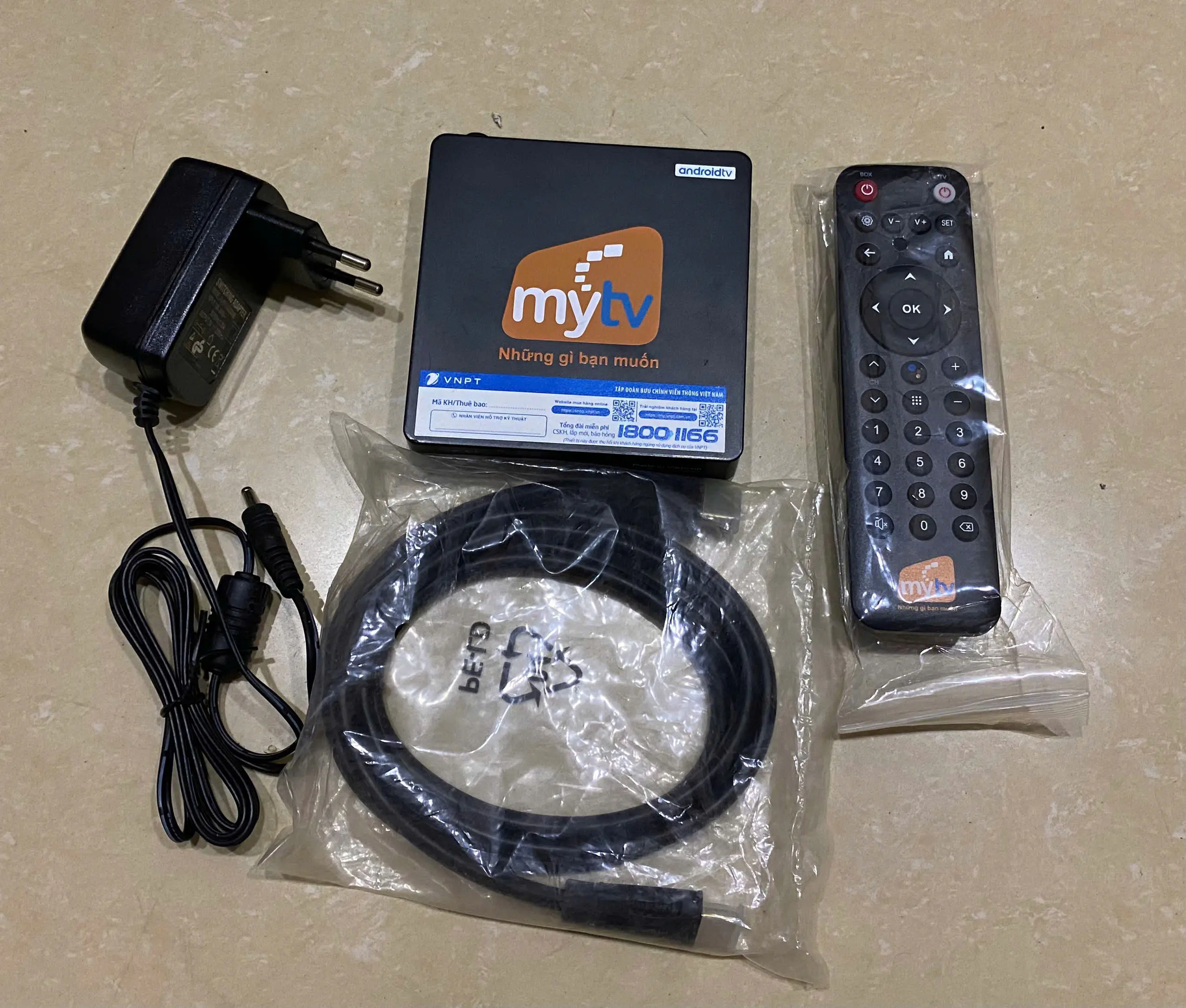 Set-top-Box MyTV, SmartBox 2 ATV MyTV Remote có giọng nói Điều Khiển ...