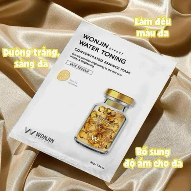 [ tặng kèm sửa rửa mặt] Mask Wonjin dưỡng trằng sáng da, cấp ẩm 5