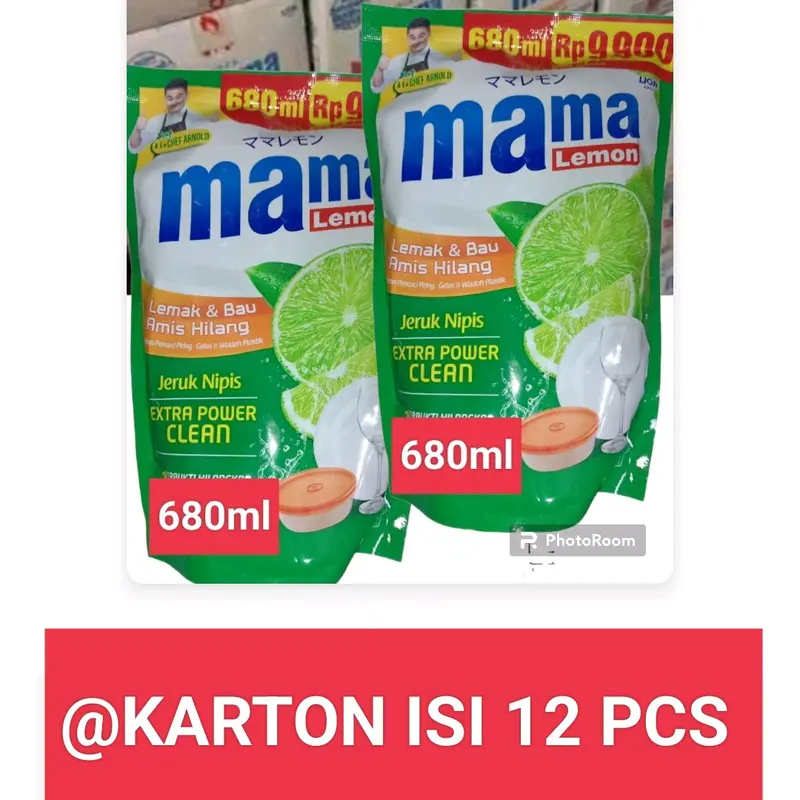 MAMA LEMON 680ML ( PERKARTON ISI 12 PCS ) [ MAMA 10000 ] 0