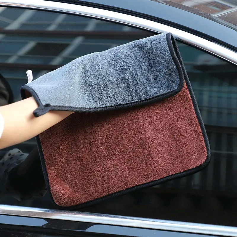 Jet Shiny Microfiber Dual Side | Kain Wash & Wax | 300 GSM, 30 x 30 - Bahan 80% Polyester / 20% Polyamide | Lap Polish | Pengering | Autodetailing 5