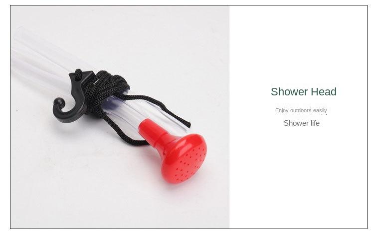 Product Introduction of Outdoor Camping Shower BagSolar Hot Water Bag Portable Outdoor Shower and Shower Cool Shower Water Storage Bag 5
