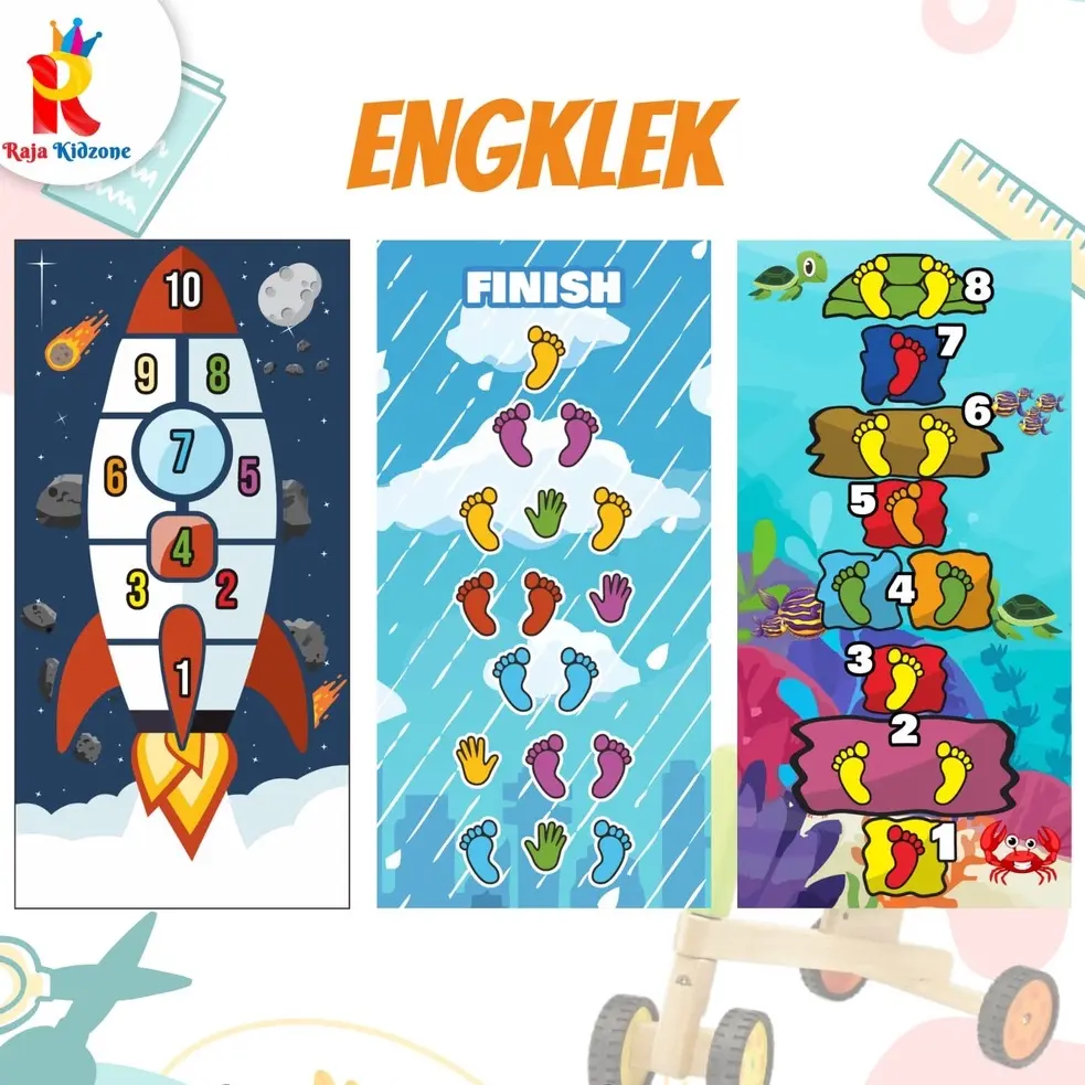 Raja Kidzone Playmat Engklek
