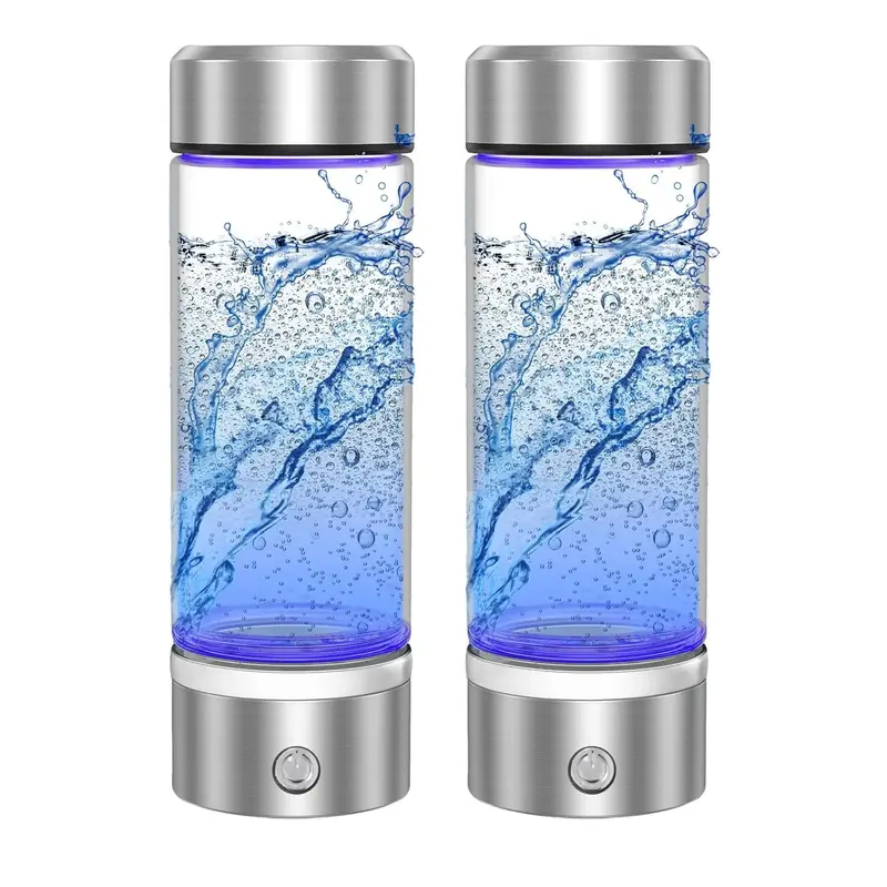 Hydrogen Water Bottle, Portable Rechargeable Hydrogen Water Bottle Generator, Hydrogen Water Machine for Home Travel Office Gym Drinkware Tumbler Cup Mug Bottled Reusable Washable 5
